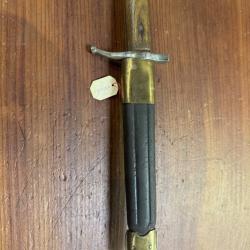 couteau/ba&iuml;onnette italienne mod&egrave;le 1891 ( transf couteau combat )