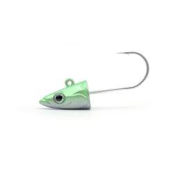 T&ecirc;te Plomb&eacute;e Crazy Sand Eel Shore 10GR, Pearl Green