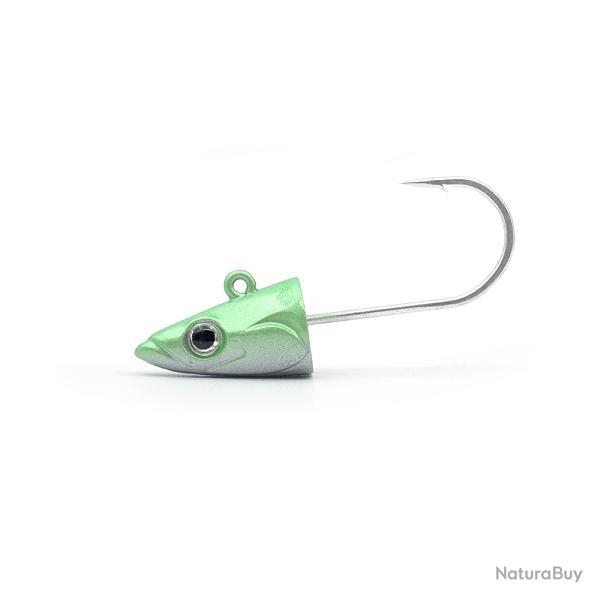 T�te Plomb�e Crazy Sand Eel Shore 10GR, Pearl Green