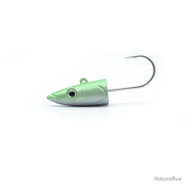 T�te Plomb�e Crazy Sand Eel Offshore 20GR, Pearl Green