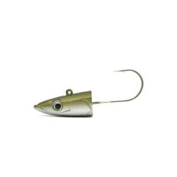 T&ecirc;te Plomb&eacute;e Crazy Sand Eel Offshore 15GR, Khaki