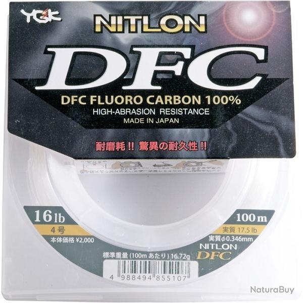 Fluorocarbone Nitlon DFC 100M 10 LB- 0.277MM N650 -100M