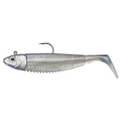 Leurre souple arm&eacute; G'Bump Swm 95 Ready 95-14GR, Silver Blue