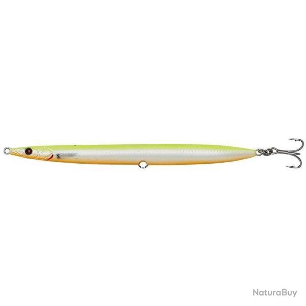 Leurre Sandeel Pencil Sw 12.5cm 12.5CM-19G, Lemon Back