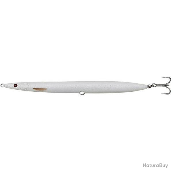 Leurre Sandeel Pencil Sw 12.5cm 12.5CM-19G, Matte White