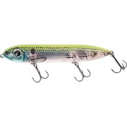 Leurre Super Spook Junior 12.5CM-26GR, Dos Jaune