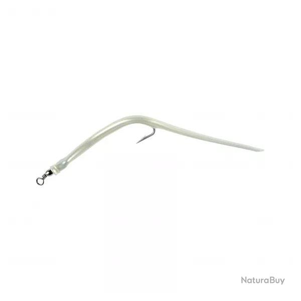 Blister de 2 Anguillons N�6 8CM, Blanc Nacre