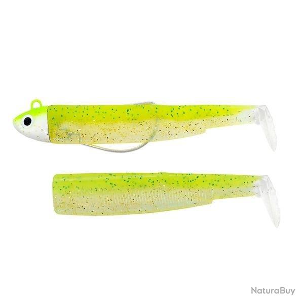 Leurre souple Combo Search Black Minnow 9CM-8GR, Silver Strike