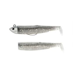 Leurre souple Combo Search Black Minnow 12CM-18GR, Silver Strike