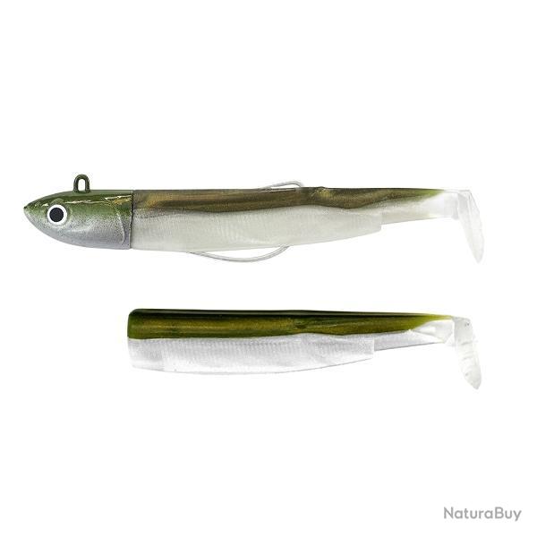 Leurre souple Combo X-deep Black Minnow 9CM-20GR, Khaki