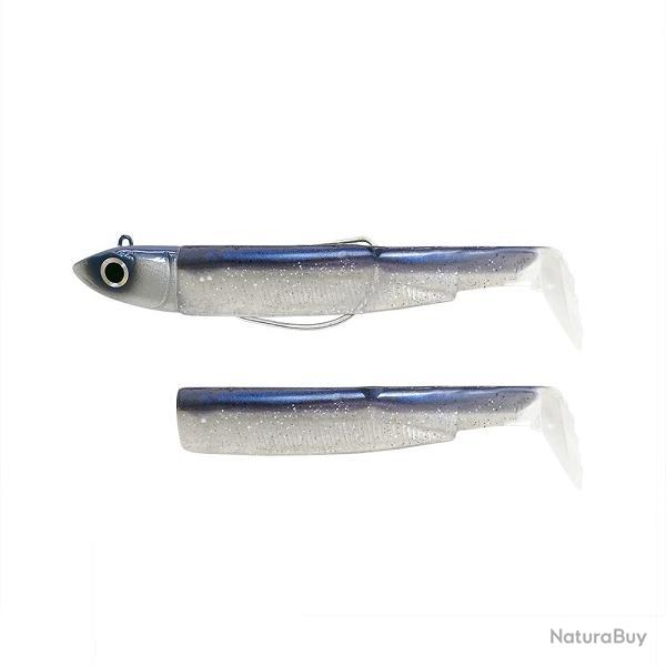 Leurre souple Combo Offshore Black Minnow 10.5CM-16GR, Electric Blue