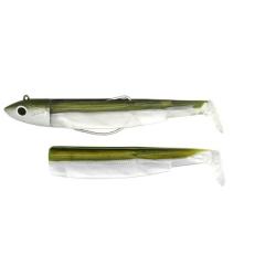 Leurre souple Combo Offshore Black Minnow 16CM-60GR, Khaki