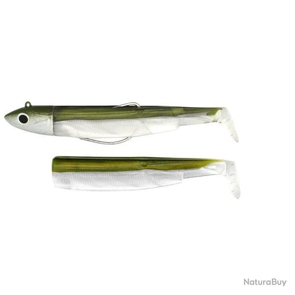Leurre souple Combo Offshore Black Minnow 16CM-60GR, Khaki