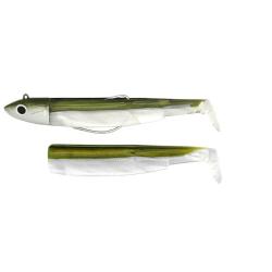 Leurre souple Combo Offshore Black Minnow 14CM-40GR, Khaki