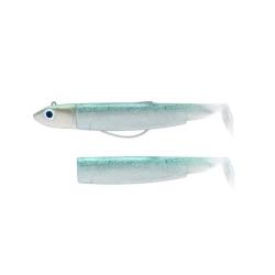 Leurre souple Combo Offshore Black Minnow 12CM-25GR, Green Glitter