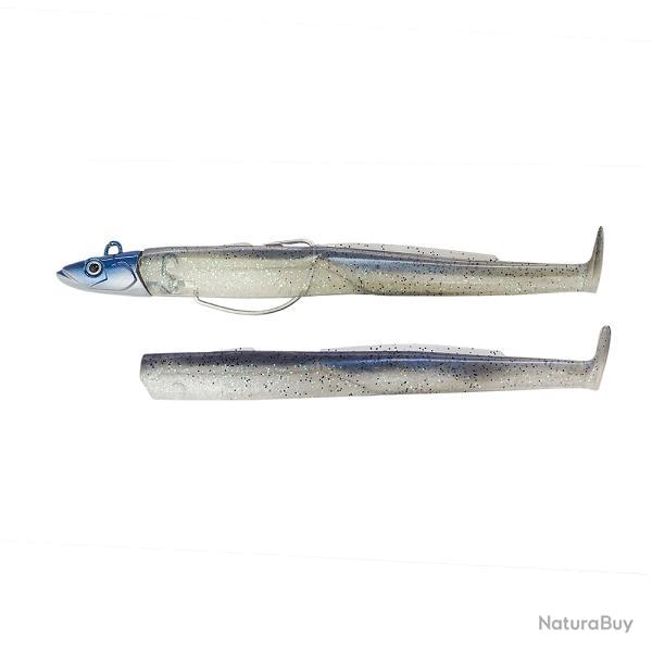 Leurre souple Combo Shore Black Eel 11CM-8GR, Electric Blue