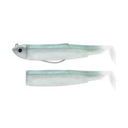 Leurre souple Combo Black Minnow Shore 12CM-12GR, Green Glitter