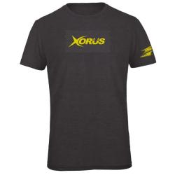 Tee-Shirt Xorus Anthracite M, Anthracite Chine Et Jaune