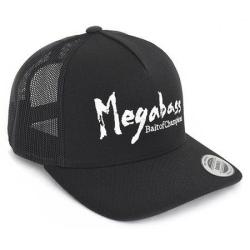 Casquette Megabass Brush Trucker Black/white