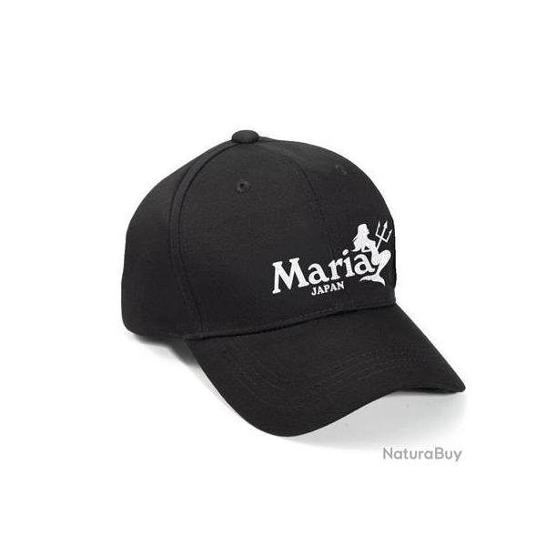 Casquette Cap Maria Black Black/white