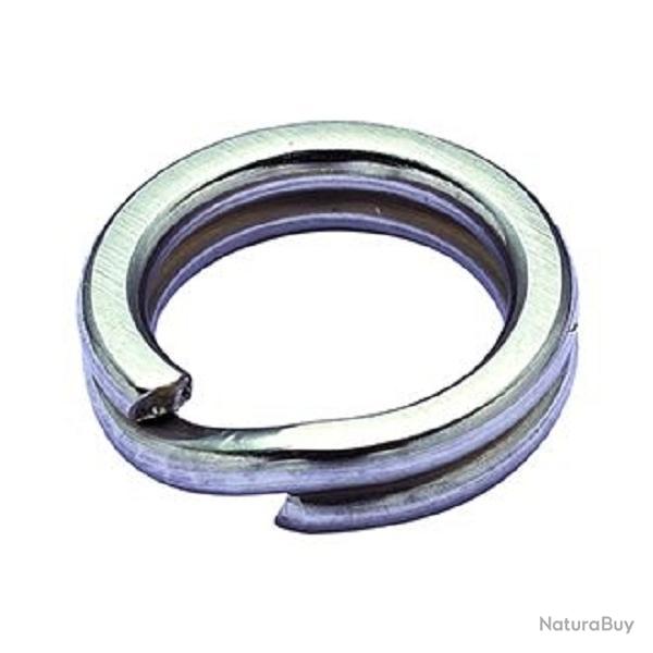 Anneau bris� Split Ring Medium 6-75LB, Silver