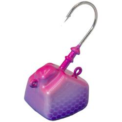 T&ecirc;te plomb&eacute;e Tenya Jigsten 25GR, White/chartreuse