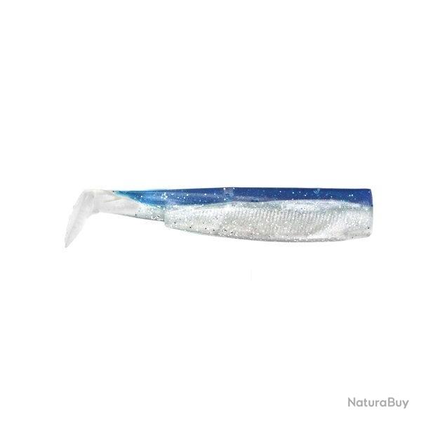 Leurre souple Corps de rechange Black Minnow 16cm (x3) 16CM, Blue