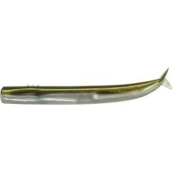 Leurre souple Corps de rechange Crazy Sand Eel 18cm (x3) 18CM, Khaki