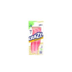 Leurre souple Corps de rechange Crazy Paddle Tail 18cm (x3) 18CM, Fluo Pink