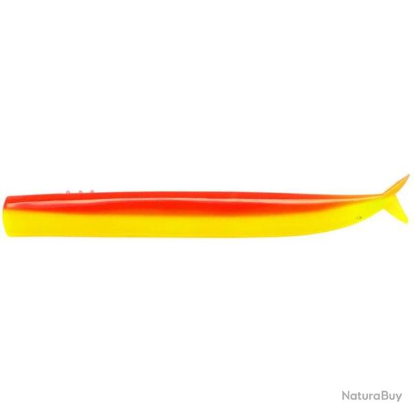 Leurre souple Corps de rechange Crazy Sand Eel 22cm (x3) 22CM, Mango Juice