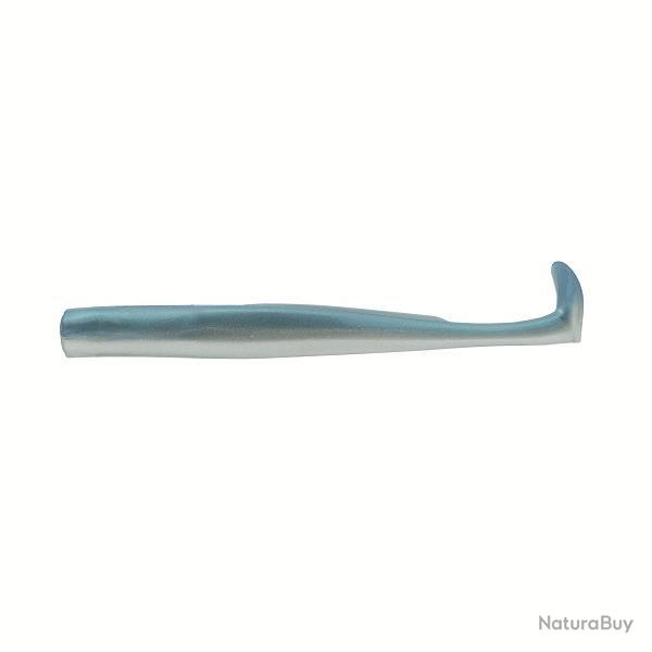 Leurre souple Corps de rechange Crazy Paddle Tail 22cm (x2) 22CM, Pearl Blue