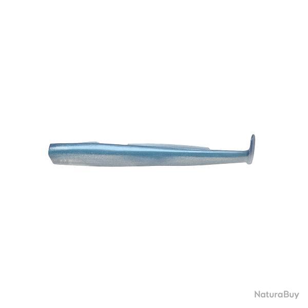 Leurre souple Corps de rechange Black Eel 15cm (x2) 15CM, Pearl Blue