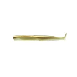 Leurre souple Corps de rechange Black Eel 15cm (x2) 15CM, Gold