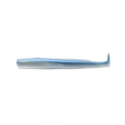 Leurre souple Corps de rechange Black Eel 20cm (x2) 20CM, Pearl Blue