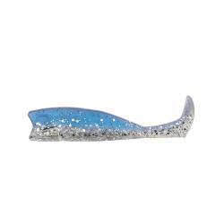 Leurre souple Corps de rechange Master Shad 12.5cm (x2) 12.5CM, Blue Strike