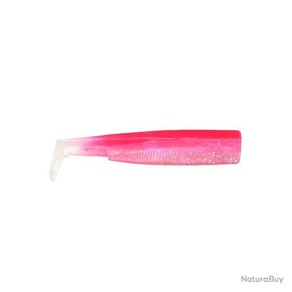 Leurre souple Corps de rechange Black Minnow 20cm (x2) 20CM, Fluo Pink