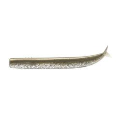 Leurre souple Corps de Rechange Crazy Sand Eel 15cm (x3) 15CM, Khaki Strike