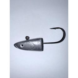 T&ecirc;te Plomb&eacute;e Kerhy shad 85GR, Gris