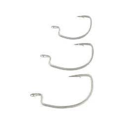 Hame&ccedil;on Simple Sandy Andy Weedless Jig Wide Gap Hook 2-16GR, Silver