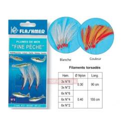 Fine P&ecirc;che Filaments 6 Hame&ccedil;ons N&deg;6 N&deg;6, Couleur