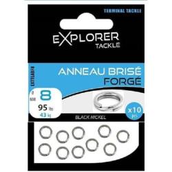 Anneaux Bris&eacute;s Forg&eacute;s (x10) DIAM 5MM 23KG X10