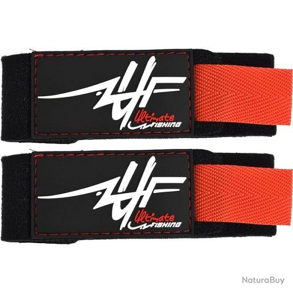 Straps de maintien Rod Wrap Evo Rouge/noir