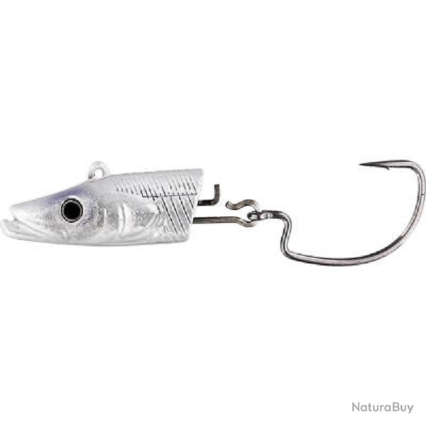 T�te Plomb�e Sandy Andy Weedless Jig Spare Head 10CM-18GR, Silver