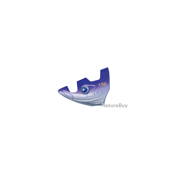 T�te Plomb�e Egizo Tip Run Sinker 10GR, 003 Purple/silver