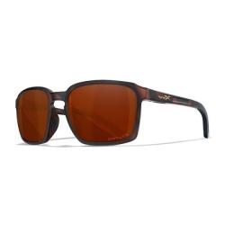 Lunettes Alfa Captivate Polarized Cooper/matte Havana Brown Frame