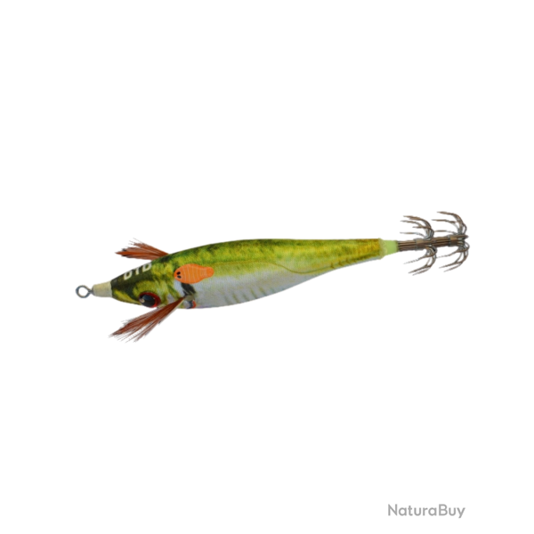 EGI Turlutte Real Fish Bukva N 1 1.0-4.5GR, Sugarello Green