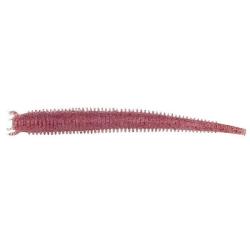 Leurre Souple Berkley Gulp! Fat Sandworm - 10Cm (x10) 10CM, Clear Red Fleck