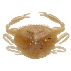 Leurre Souple Berkley Gulp! Saltwater Peeler Crab - 5cm (X5) 5CM, Amber Glow