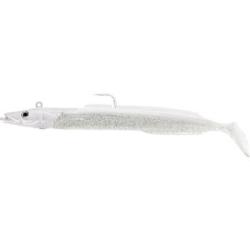 Leurre souple Sandy Andy Jig 14cm 14CM-32GR, Snow White