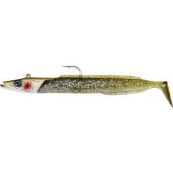 Leurre souple Sandy Andy Jig 14cm 14CM-32GR, Pearl Sand